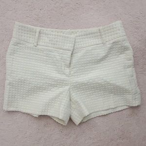 LOFT yellow polka dot shorts